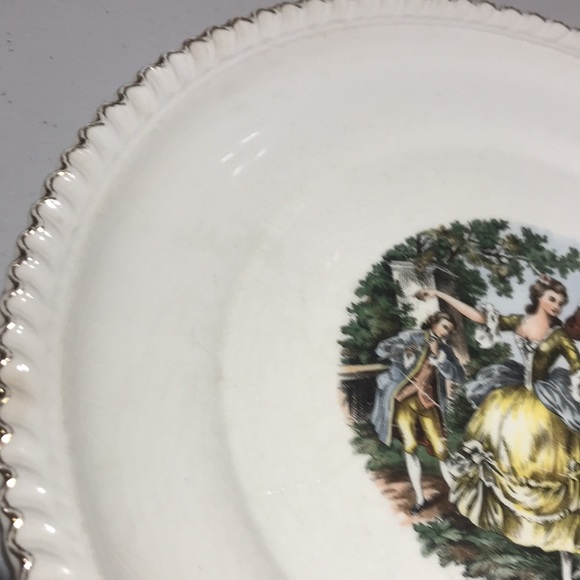Vintage The Harker Pottery Co. Quality Made in USA Since 1840 22KT. Gold Plate - Picture 3 of 12